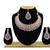 Pink designer function wear ad necklace set