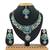 Turquoise designer function wear ad necklace set