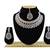 Blue designer function wear ad necklace set
