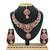 Pink designer function wear ad necklace set