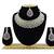 Green designer function wear ad necklace set