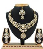 Multicolor designer function wear ad necklace set