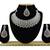 Turquoise designer function wear ad necklace set