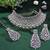 Multicolor designer function wear ad necklace set