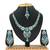 Turquoise designer function wear ad necklace set