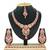 Pink designer function wear ad necklace set