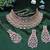 Multicolor designer function wear ad necklace set