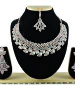 Multicolor designer function wear ad necklace set