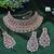 Grey designer function wear ad necklace set