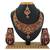 Multicolor designer function wear ad necklace set
