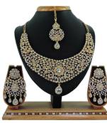 Multicolor designer function wear ad necklace set