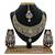 Multicolor designer function wear ad necklace set