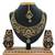 Green designer function wear ad necklace set
