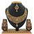 Gold designer function wear ad necklace set