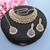 Grey designer function wear ad necklace set