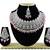 Pink designer function wear ad necklace set