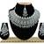 Grey designer function wear ad necklace set
