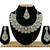 Green designer function wear ad necklace set