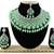 Multicolor designer function wear ad necklace set