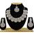 Orange designer function wear ad necklace set