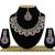 Blue designer function wear ad necklace set