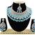 Turquoise designer function wear ad necklace set