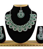 Multicolor designer function wear ad necklace set