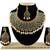 Green designer function wear ad necklace set
