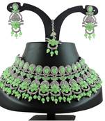 Multicolor designer function wear ad necklace set