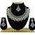 Green designer function wear ad necklace set