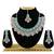 Turquoise designer function wear ad necklace set