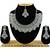 Grey designer function wear ad necklace set