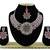 Red designer function wear ad necklace set