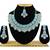 Turquoise designer function wear ad necklace set