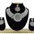 Pink designer function wear ad necklace set