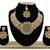 Yellow designer function wear ad necklace set