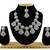 Pink designer function wear ad necklace set