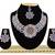 Blue designer function wear ad necklace set