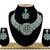 Green designer function wear ad necklace set