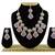 Purple designer function wear ad necklace set