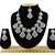Purple designer function wear ad necklace set