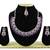 Purple designer function wear ad necklace set