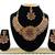 Maroon designer function wear ad necklace set