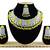 Yellow designer function wear ad necklace set