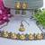 Multicolor designer function wear ad necklace set