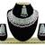 Pink designer function wear ad necklace set