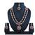 Red designer function wear ad necklace set