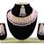 Pink designer function wear ad necklace set