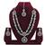 Blue designer function wear ad necklace set