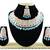 Turquoise designer function wear ad necklace set